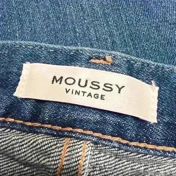 MOUSSY VINTAGE Warren Skinny Straight Jeans 25 - Picture 9 of 11